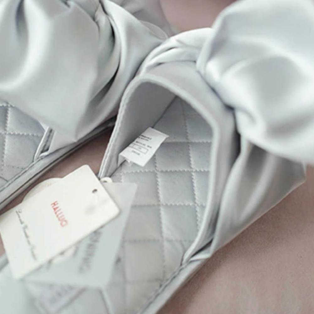 Womens Silk Slippers: image 3
