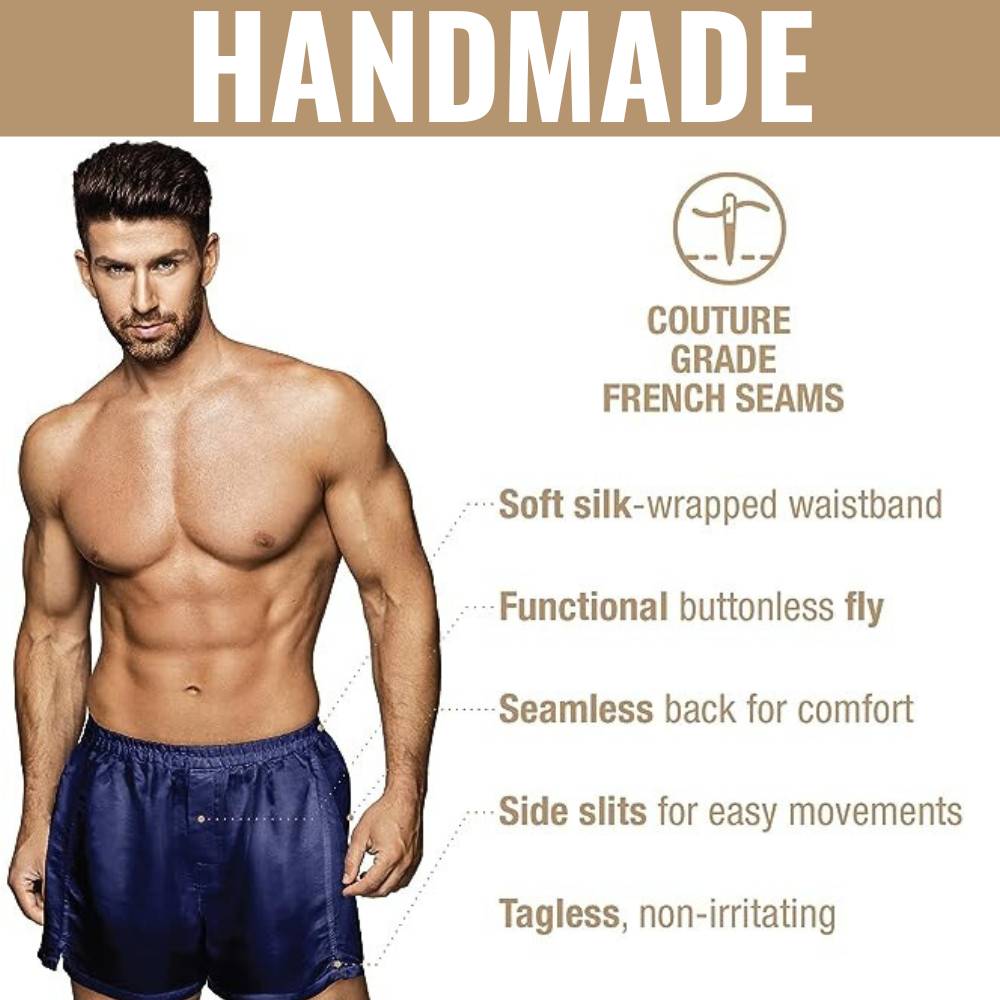 Mens Silk Boxer Shorts: image 7