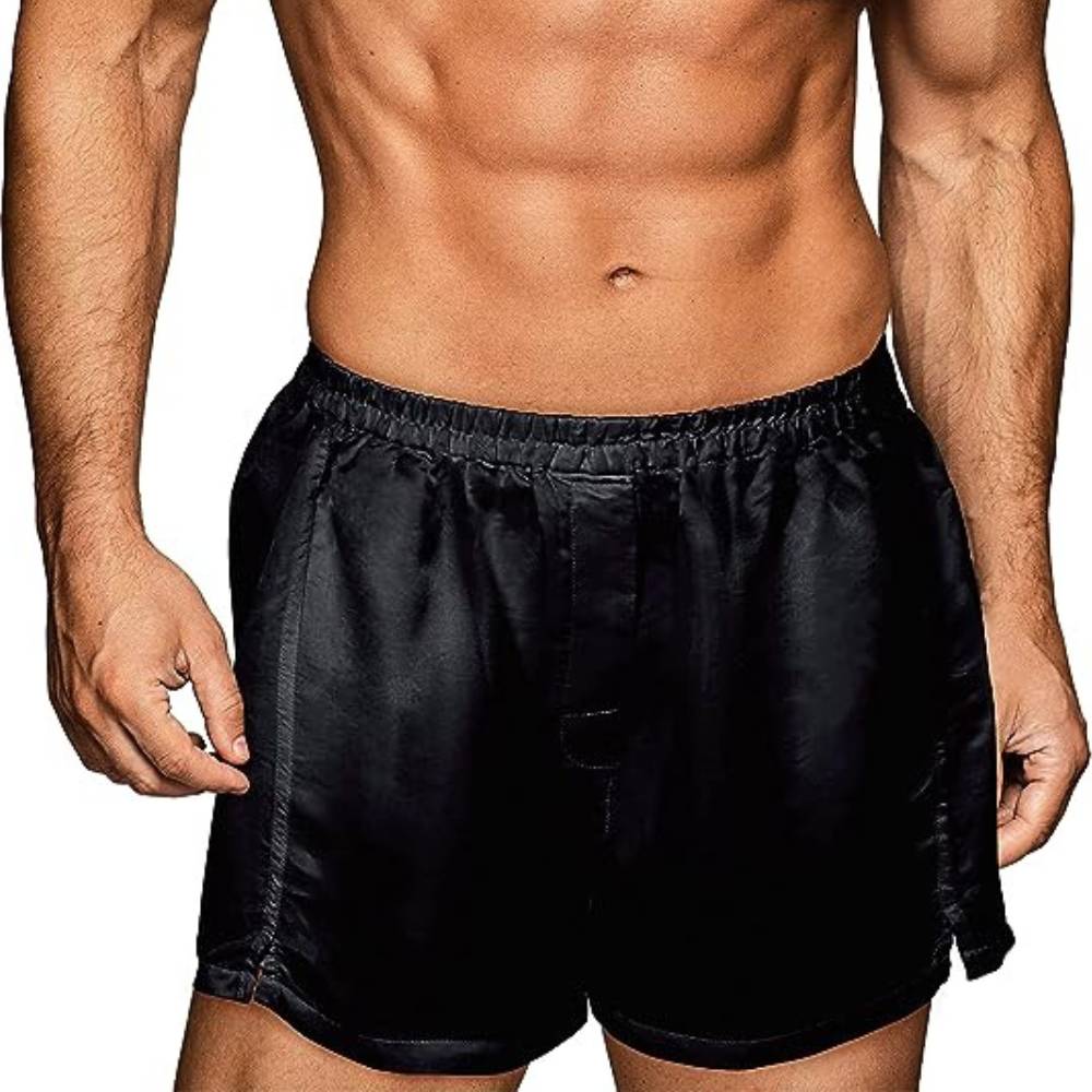 Mens Silk Boxer Shorts