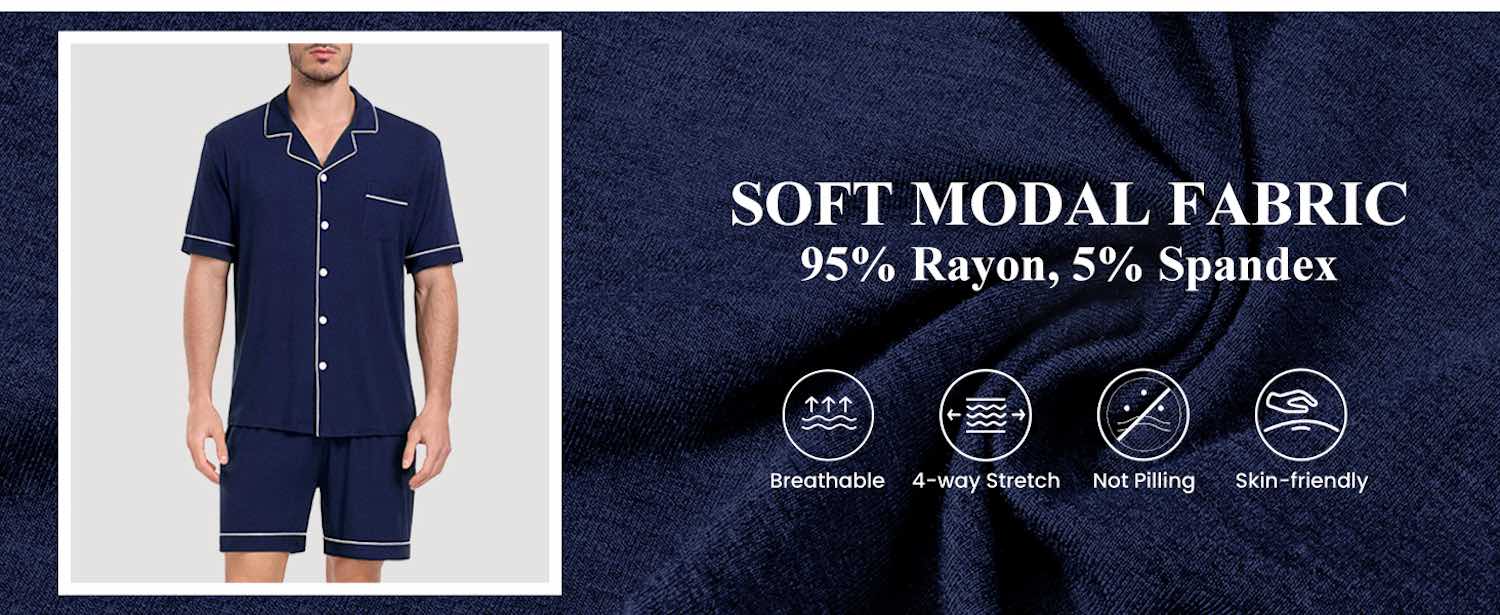 Men's Summer Satin Silk Pyjamas: image 10