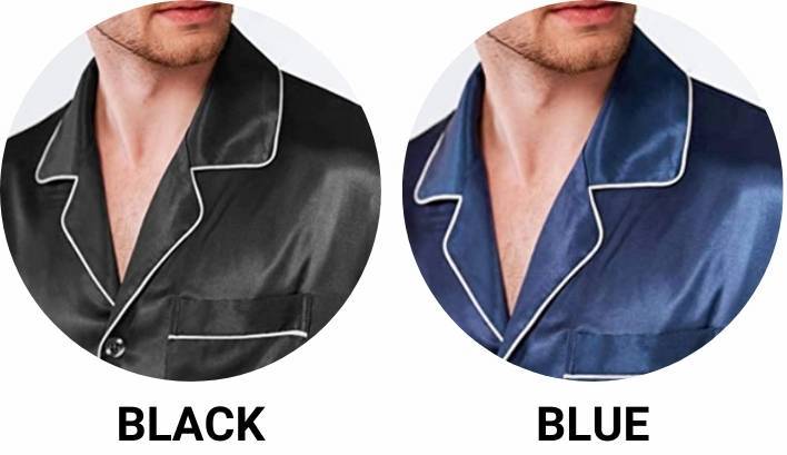 Men's Winter Satin Silk Pyjamas: image 6