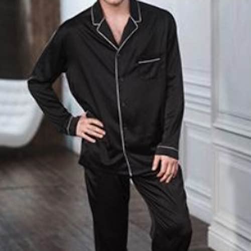 Men's Winter Satin Silk Pyjamas: image 7