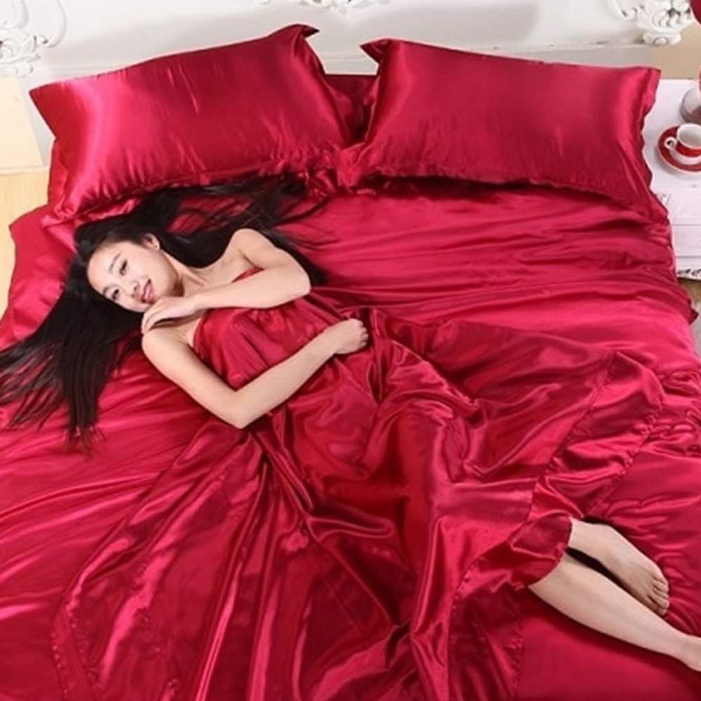 Satin Silk Bed Linen: image 8