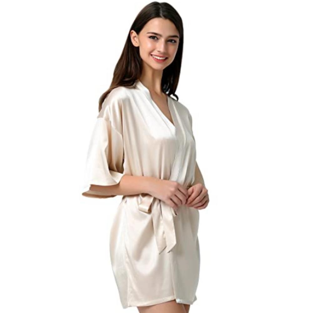 Silk Dressing Gown for Women